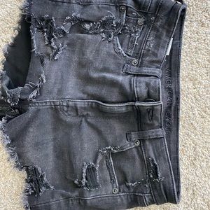 Black American Eagle Shorts